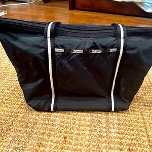 LeSportsac Black Tote Bag